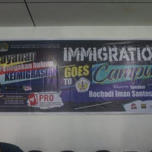Kantor Imigrasi Kelas 1 TPI Pontianak Dalam Immigration Goes To Campus