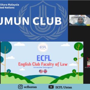 ENGLISH CLUB FACULTY OF LAW MELAKUKAN KUNJUNGAN INTERNATIONAL