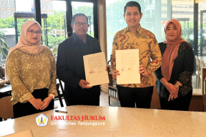 Penandatanganan MoU dan Perjanjian Kerjasama antara Filantropi Yuris Satya dan Fakultas Hukum Universitas Tanjungpura