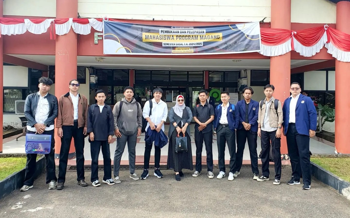 Pelepasan Mahasiswa Magang