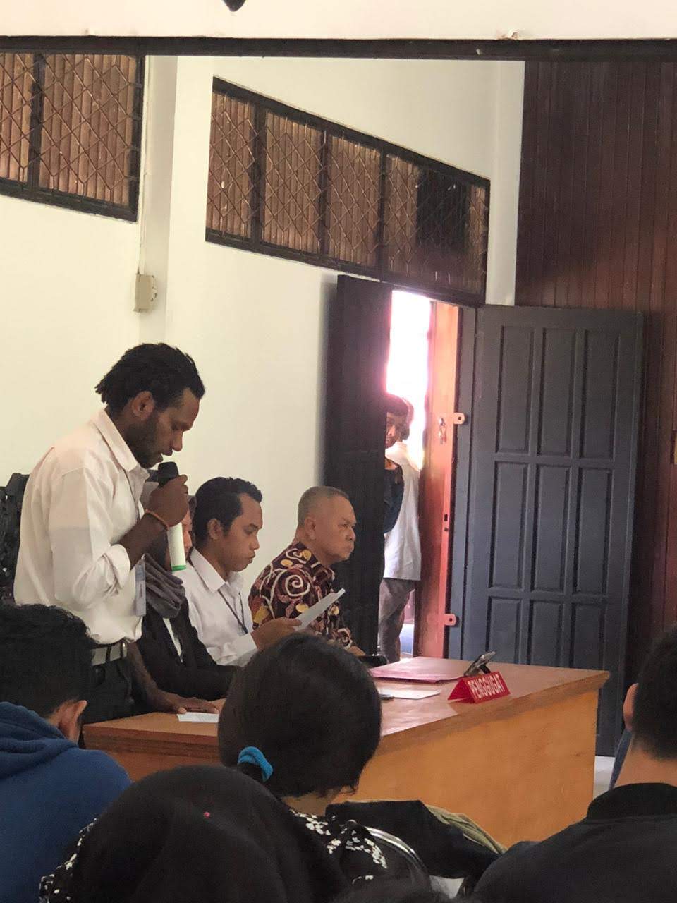 Sidang PLKH FH UNTAN peserta