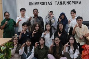 Fakultas Hukum Untan Sambut Mahasiswa Guangxi Minzu University dalam Program Pertukaran Pelajar1