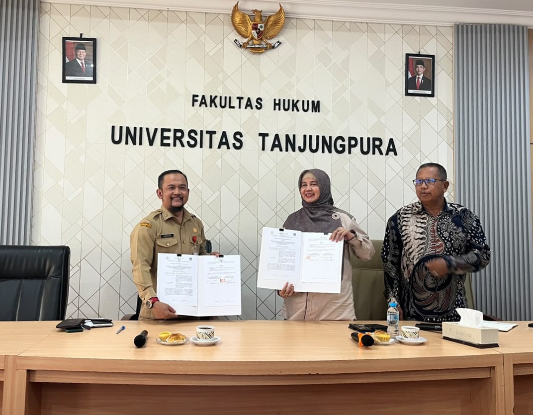 Fakultas Hukum Universitas Tanjungpura dan BRIDA Kabupaten Landak