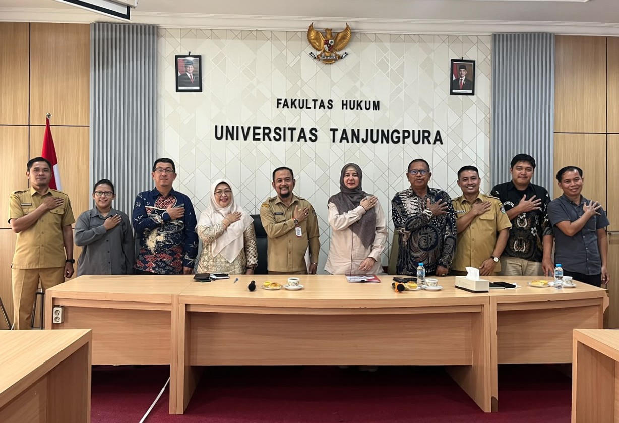 Fakultas Hukum Universitas Tanjungpura dan BRIDA Kabupaten Landak