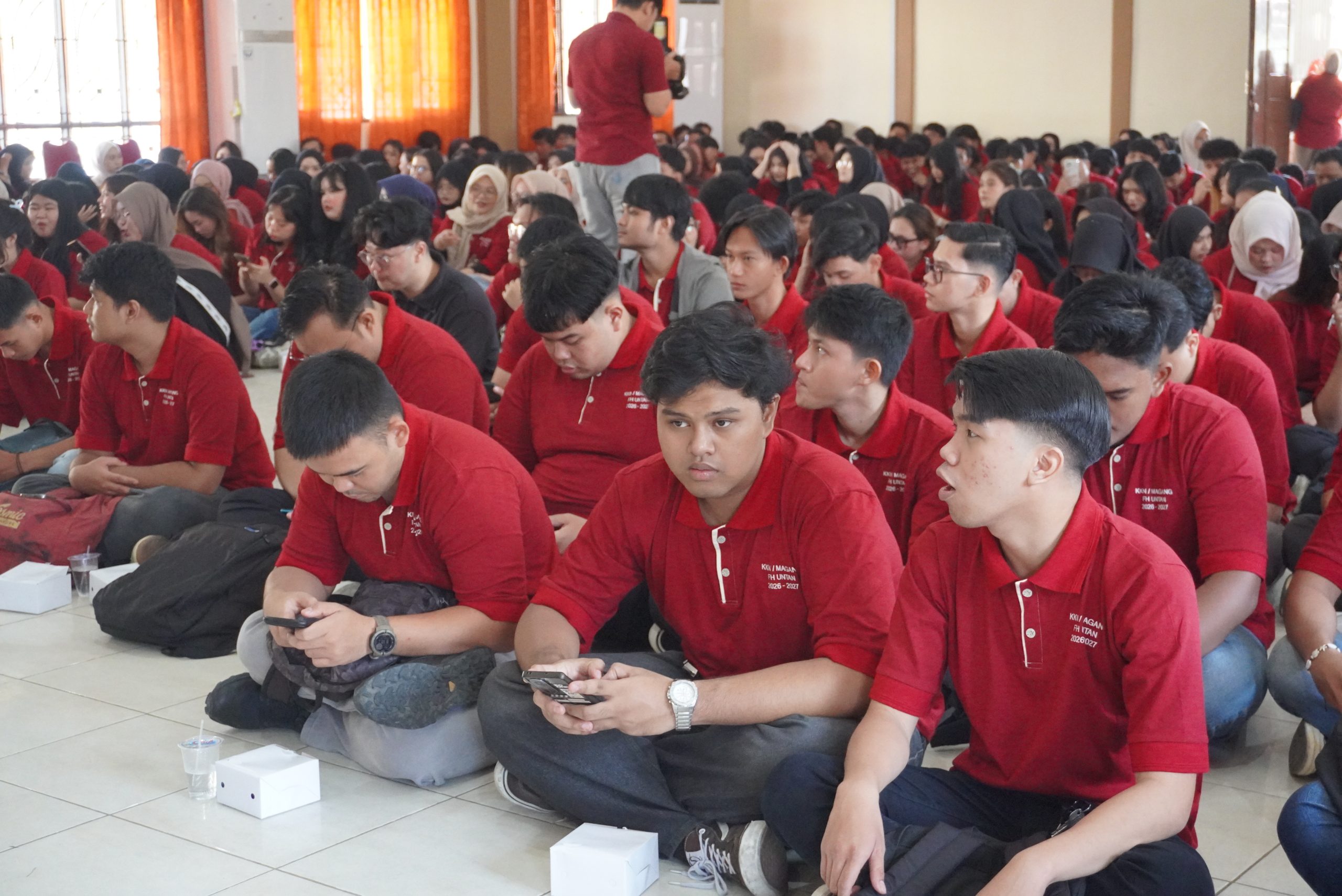 Peserta Program KKN dan Magang Fakultas Hukum Universitas Tanjungpura