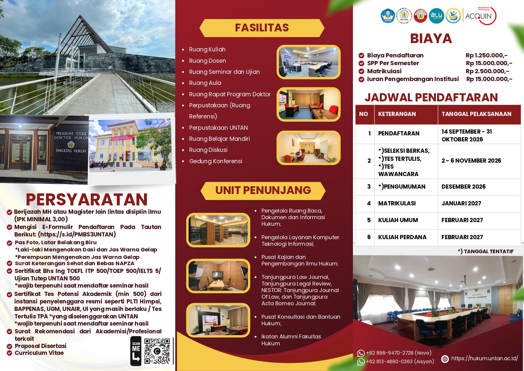 Program Doktor Hukum Fakultas Hukum Universitas Tanjungpura